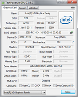 Systeminfo GPUZ Intel
