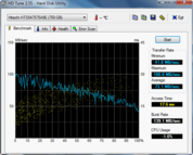 HD Tune 73 MB/s Lesen