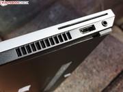 Ein HDMI-Anschluss wurde durch den DisplayPort ersetzt.