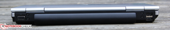 Rückseite: VGA, 2 x USB 2.0