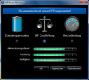 HP Power Manager: Drei vordefinierte Energiesparpläne für das HP 635