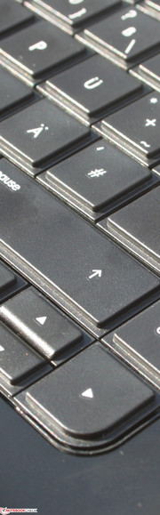 HP 655 (B6M65EA): Der deutliche Druckpunk und Hub wird durch den klappernden Anschlag wieder zunichte gemacht.