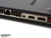 Statt VGA gibt es einen Mini DisplayPort.