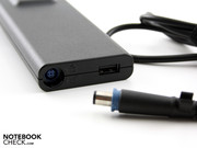 USB ladefähige Geräte können daran geladen werden.