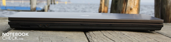 Frontseite: CardReader, Audio