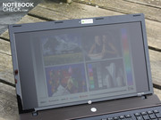 Profi-Pflicht ist ein entspiegeltes Display. Das macht die Arbeit in der Sonne wesentlich angenehmer.