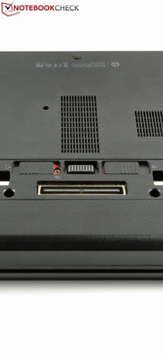 Hier finden Docking Stations und Akku Slice Anschluss.