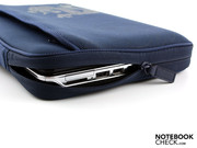 Bei unserem Testgerät gehörte eine Neopren-Tasche zum Lieferumfang.
