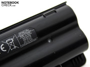 Der 6-Zellen Akkumulator hat eine Kapazität von 5100 mAh.