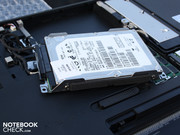 Das macht die Hitachi-HDD schneller als die 5400 U/Min Platten aus den meisten anderen Laptops.