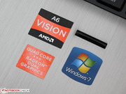 werkelt eine Quad-Core A6-3410MX APU mit Radeon HD 6755G2 Dual Graphics.
