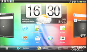 Mainscreen im Querformat