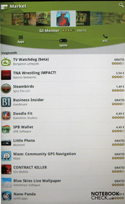 Appstore vom HTC