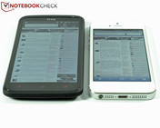 Beide Smartphones besitzen schnelle Browser, ...