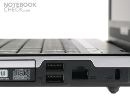 Anschlüsse Packard Bell EasyNote BU45