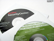 Recovery-DVD mit im Karton, ansonsten spartanische Ausstattung