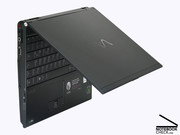 Der Deckel des Ultraportable wird in jeder Position sicher festgehalten.