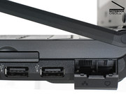 ...zusätzliche Anschlüsse stehen mit einer optionalen Docking-Station zur Verfügung.