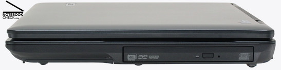 Extensa 5220 rechte Seite: DVD-Brenner