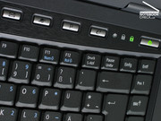 Das TravelMate 6592G bietet zahlreiche Schnellstartasten für häufig benutzte Systemfunktionen und...