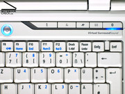 Das Cockpit des Acer Aspire 2920 bietet zahlreiche Schnellstarttasten,...