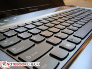 Vorwiegend die gleiche Tastatur wie im Y570