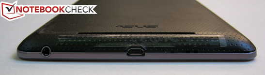 unten: 3.5 mm Audio, 1x Micro-USB