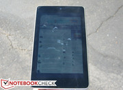 Nexus 7 im direkten Sonnenlicht