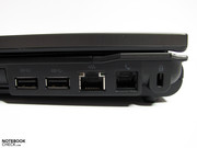 Selten in aktuellen Notebooks: Der Modem-Anschlusss.