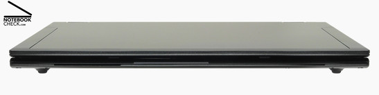 Zepto Notus A12 Vorderseite: Smartcard-Reader, Status-LEDs, Monolautsprecher rechts unten