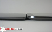 IdeaTab S2110 (links) vs. A2109 (rechts)