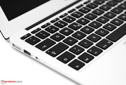 ... sowie das Trackpad mit Glasoberfläche wurden nicht verändert.