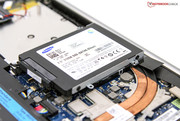 Das Topmodell verfügt über ein 512-GByte-Solid-State-Drive (SSD).