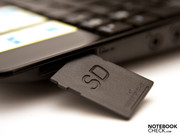 ... ein 2-in-1 Kartenleser für SD (SDHC) und MMC