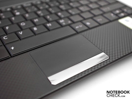 Kleines Touchpad mit Multi-Touch.