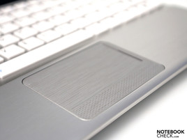 Touchpad mit Scroll-Balken.