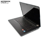 15,6-Zoll-Notebook mit schlichtem Gehäuse.