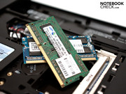 Über diese lässt sich der Arbeitsspeicher (maximal 8 GByte) und ...