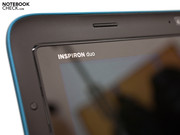Ein typischer Modellschriftzug „Inspiron duo“ darf nicht fehlen.
