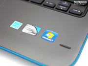 Im Inneren arbeitet der aktuelle Intel Atom N550 Dual-Core-Prozessor.