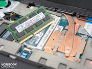 Im Bereich Arbeitsspeicher ist das Maximum mit 4 GByte erreicht.
