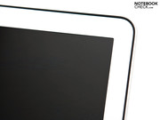 Optional: Der matte Hi-Res-Bildschirm mit 1680 x 1050 Pixel.