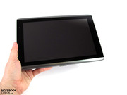 wie bei die meisten anderen Tablets auch, muss man mit einer spiegelnden Displayoberfläche zurecht kommen