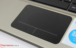 Präzises Touchpad, zu schwergängige Tasten