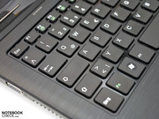 Das großzügige Tastaturlayout überzeugt in der Nutzung.