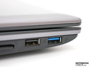 Wie es sich für ein Multimedia-Gerät gehört sind USB 3.0 und ...