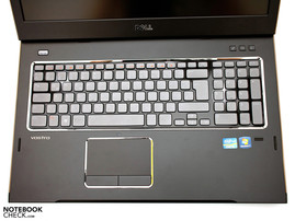 Überzeugende Tastatur samt Hintergrundbeleuchtung