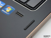 Als kleine Sicherheitshürde bietet das Vostro einen Fingerprint Sensor.