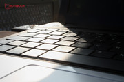 Mehr Schatten als Licht also beim Keyboard.