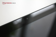 ... an der Vorderseite mit 0,3 Megapixel.